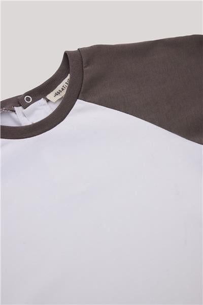 Nebbati Basic Erkek Bebek Renkli T-Shirt