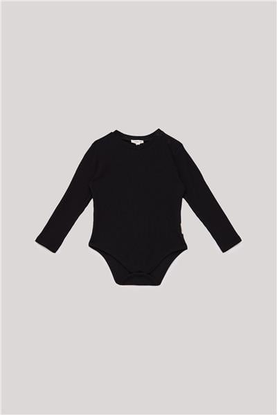 Nebbati Basic Erkek Bebek Siyah Body