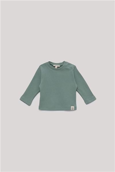 Nebbati Basic Erkek Bebek Yeşil T-Shirt