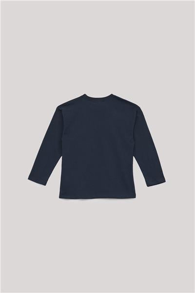 Nebbati Basic Erkek Çocuk Antrasit T-Shirt