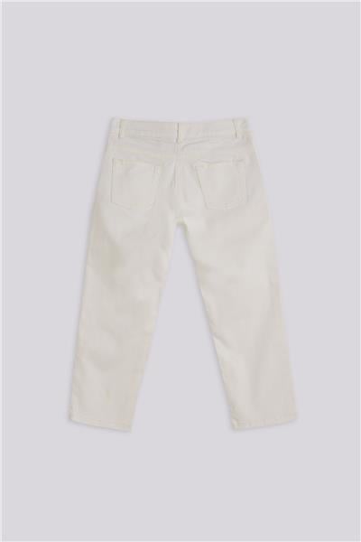 Nebbati Basic Boy White TrousersNebbati Basic Boy White Trousers