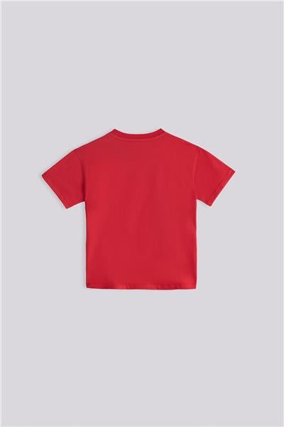 Nebbati Basic Erkek Çocuk Kırmızı TshirtNebbati Basic Erkek Çocuk Kırmızı Tshirt