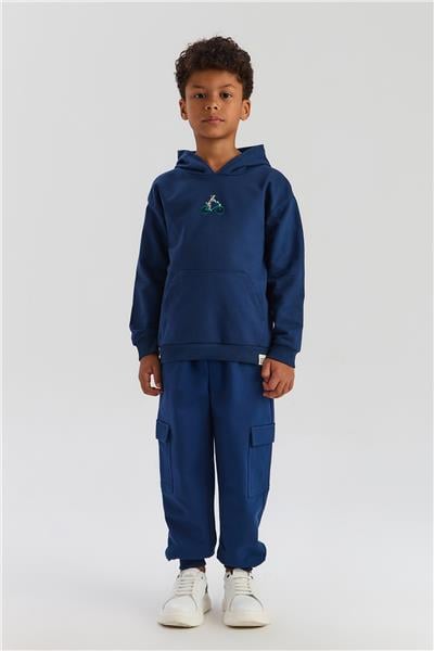 Nebbati Basic Erkek Çocuk Lacivert SweatshirtNebbati Basic Erkek Çocuk Lacivert Sweatshirt