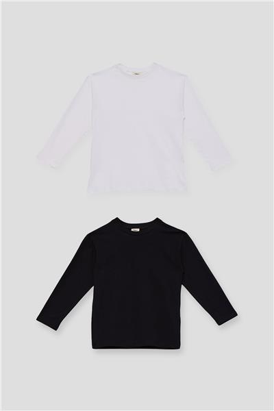 Nebbati Basic Erkek Çocuk Renkli T-Shirt