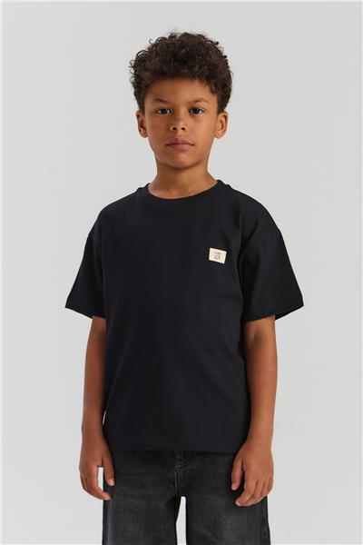 Nebbati Basic Erkek Çocuk Siyah TshirtNebbati Basic Erkek Çocuk Siyah Tshirt