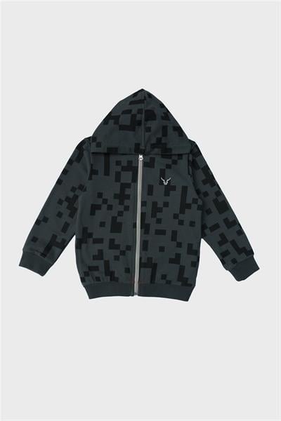 Nebbati Boy Anthracite Tracksuit TopNebbati Boy Anthracite Tracksuit Top
