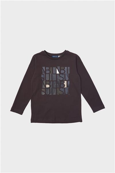 Nebbati Erkek Çocuk Antrasit T-Shirt