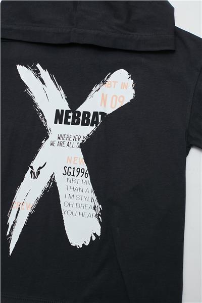 Nebbati Erkek Çocuk Antrasit T-Shirt