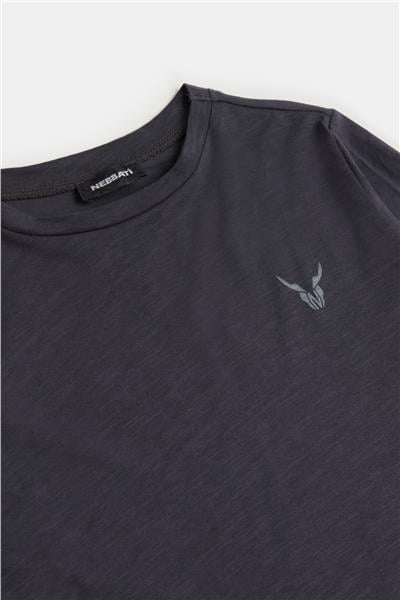 Nebbati Erkek Çocuk Antrasit T-Shirt