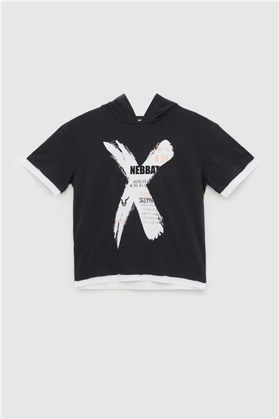 Nebbati Erkek Çocuk Antrasit T-Shirt