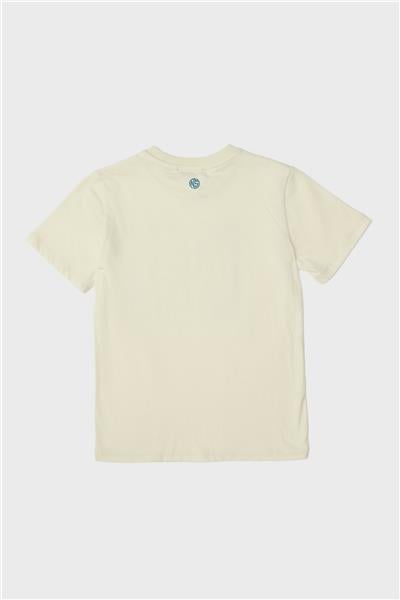 Nebbati Erkek Çocuk Bej T-Shirt