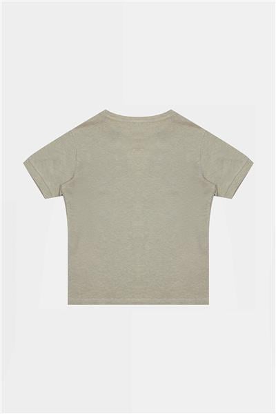 Nebbati Erkek Çocuk Bej Tshirt
