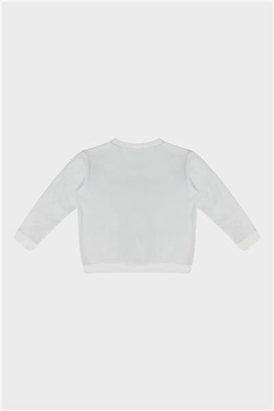 Nebbati Erkek Çocuk Beyaz Sweatshirt
