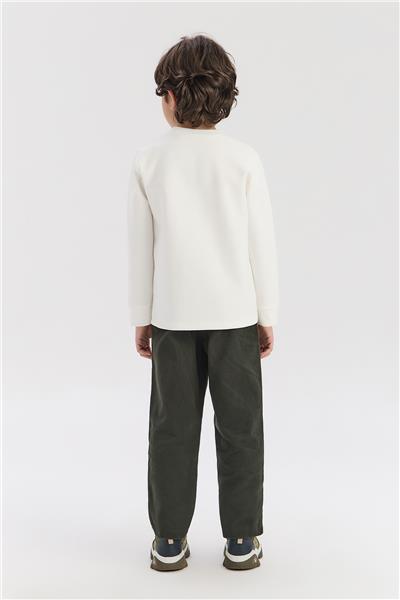 Nebbati Boy White SweatshirtNebbati Boy White Sweatshirt