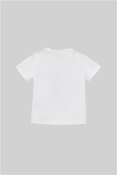 Nebbati Erkek Çocuk Beyaz T-Shirt