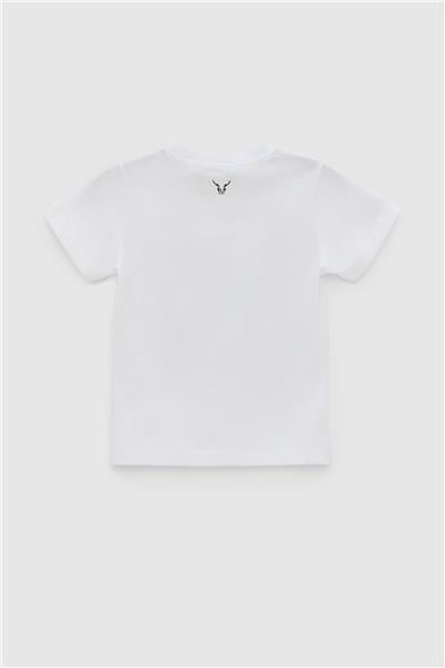 Nebbati Erkek Çocuk Beyaz T-Shirt
