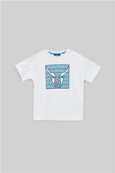Nebbati Erkek Çocuk Beyaz T-Shirt