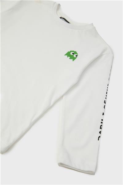 Nebbati Erkek Çocuk Beyaz T-Shirt