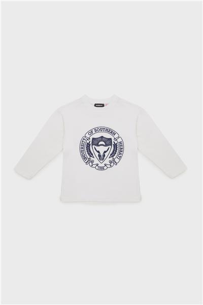Nebbati Erkek Çocuk Beyaz T-Shirt