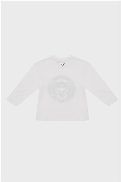 Nebbati Erkek Çocuk Beyaz T-Shirt