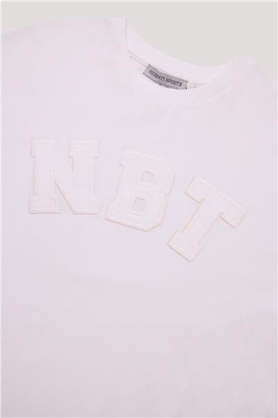 Nebbati Erkek Çocuk Beyaz T-Shirt
