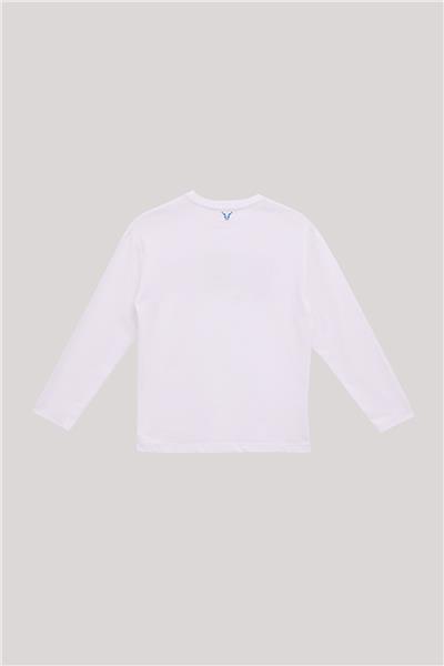 Nebbati Erkek Çocuk Beyaz T-Shirt