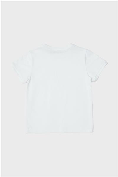 Nebbati Erkek Çocuk Beyaz T-Shirt