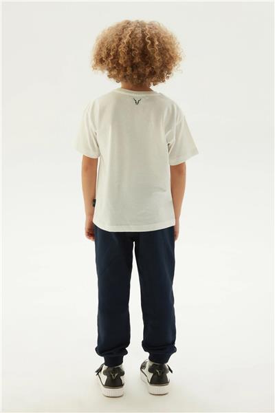 Nebbati Erkek Çocuk Beyaz T-Shirt