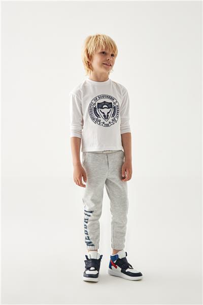 Nebbati Erkek Çocuk Beyaz T-Shirt