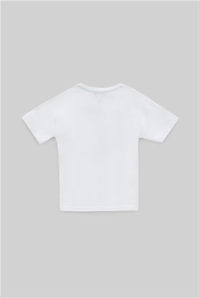 Nebbati Erkek Çocuk Beyaz T-Shirt
