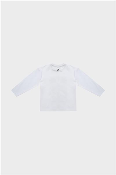 Nebbati Erkek Çocuk Beyaz T-Shirt