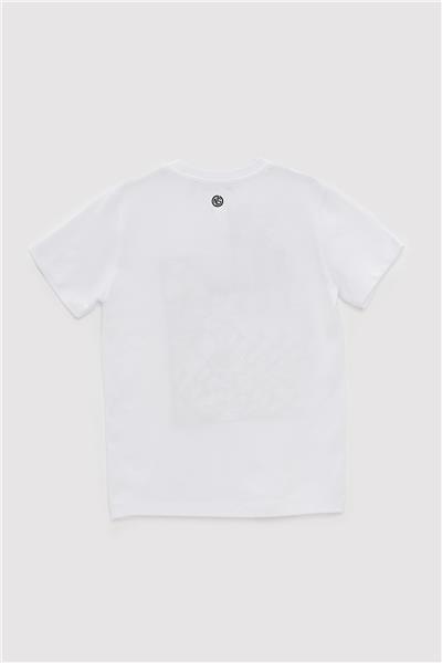Nebbati Erkek Çocuk Beyaz T-Shirt