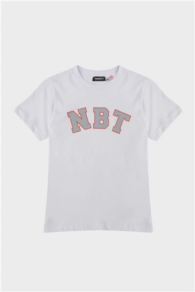 Nebbati Erkek Çocuk Beyaz T-Shirt