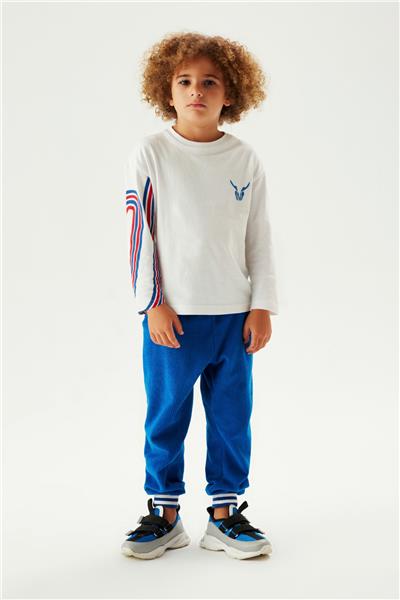 Nebbati Erkek Çocuk Beyaz T-Shirt