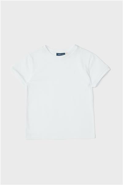 Nebbati Erkek Çocuk Beyaz T-Shirt