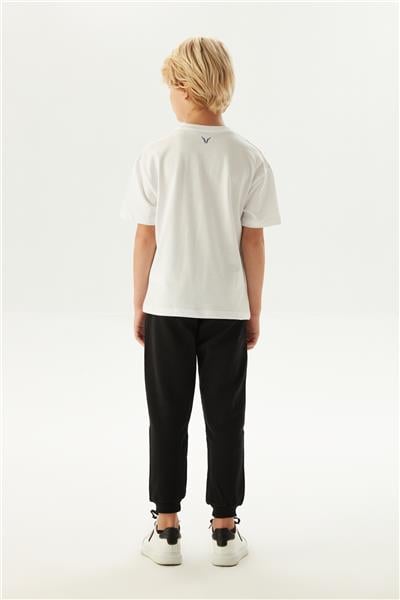 Nebbati Erkek Çocuk Beyaz T-Shirt