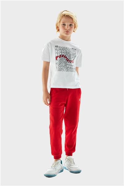 Nebbati Erkek Çocuk Beyaz T-Shirt