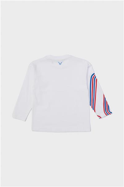 Nebbati Erkek Çocuk Beyaz T-Shirt