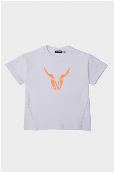 Nebbati Erkek Çocuk Beyaz T-Shirt