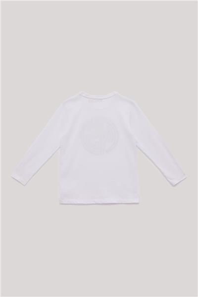 Nebbati Erkek Çocuk Beyaz T-Shirt