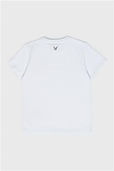 Nebbati Erkek Çocuk Beyaz T-Shirt