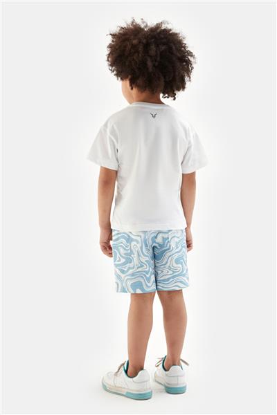Nebbati Erkek Çocuk Beyaz Tshirt
