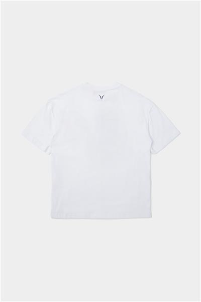 Nebbati Erkek Çocuk Beyaz Tshirt