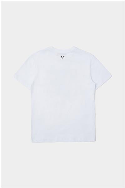 Nebbati Erkek Çocuk Beyaz Tshirt