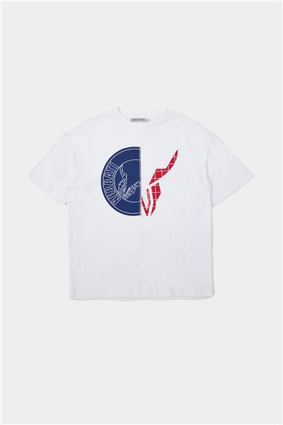 Nebbati Erkek Çocuk Beyaz Tshirt