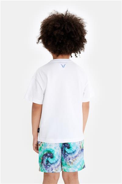 Nebbati Erkek Çocuk Beyaz Tshirt