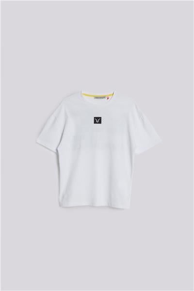 Nebbati Erkek Çocuk Beyaz TshirtNebbati Erkek Çocuk Beyaz Tshirt