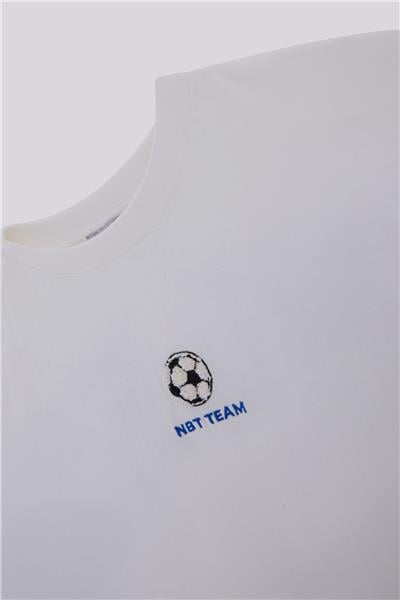 Nebbati Erkek Çocuk Beyaz TshirtNebbati Erkek Çocuk Beyaz Tshirt