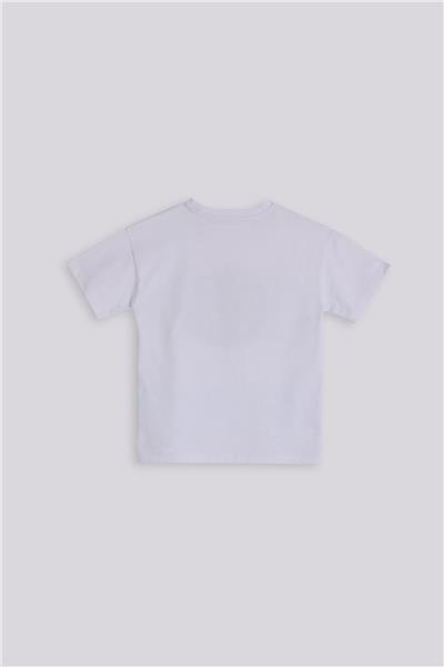 Nebbati Erkek Çocuk Beyaz TshirtNebbati Erkek Çocuk Beyaz Tshirt