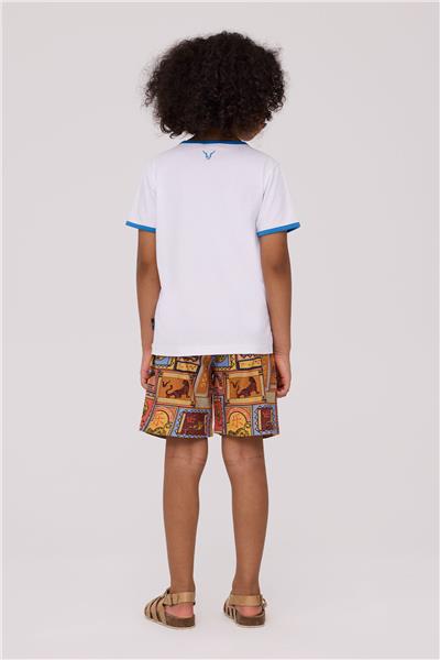 Nebbati Erkek Çocuk Beyaz TshirtNebbati Erkek Çocuk Beyaz Tshirt